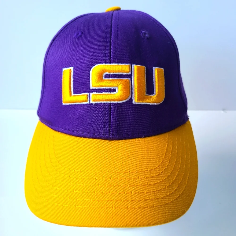 Youth Purple LSU Tigers Precurved snapback hat